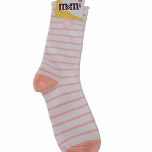 M&M's World Ladies' Socks One Size Fits Most New